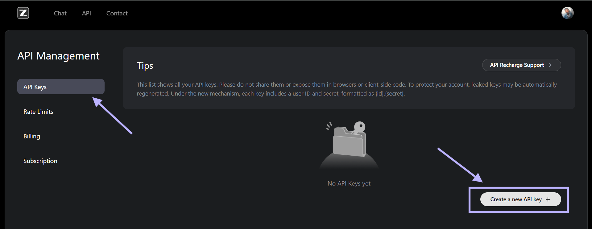 Generating and Managing Your GLM 4.5 API Key