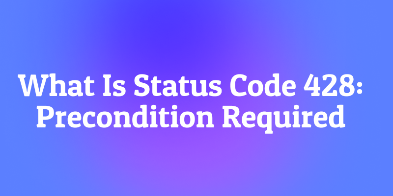 What Is Status Code 428: Precondition Required? The Lost Update Preventer