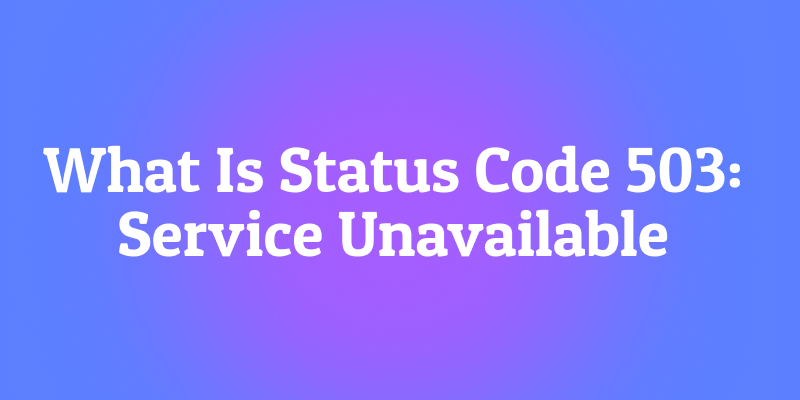 Código de Status 503: Serviço Indisponível - O Sinal de Sobrecarga