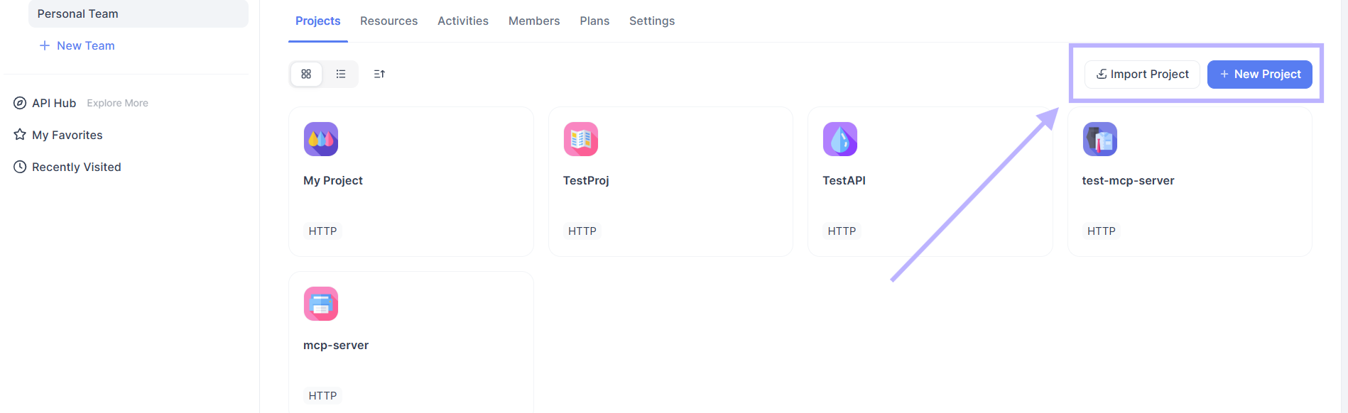 Create a New Project in Apidog and Import Endpoints