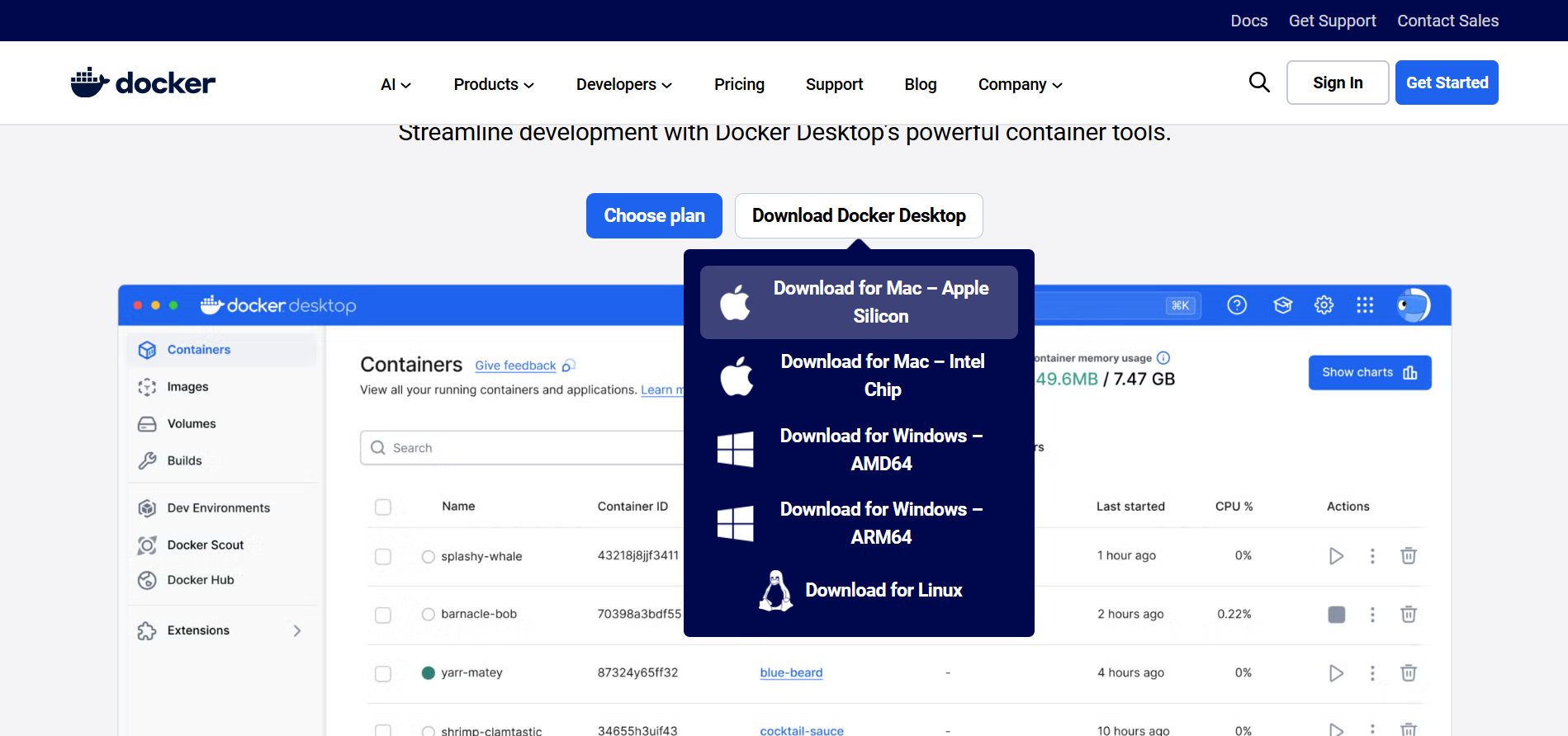download docker desktop