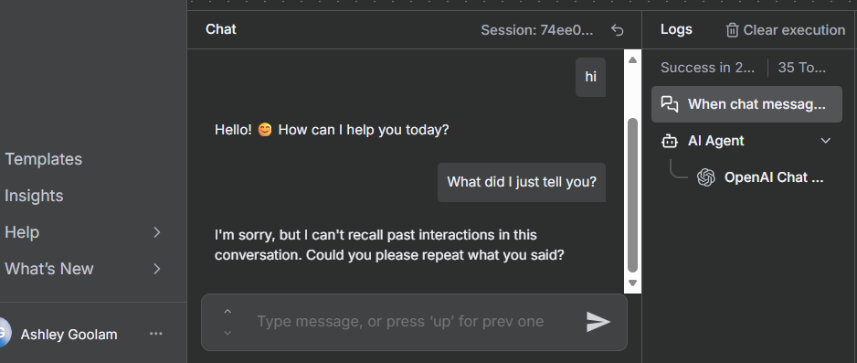 add memory to n8n ai agent