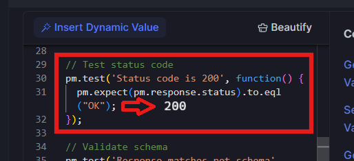 change js test script