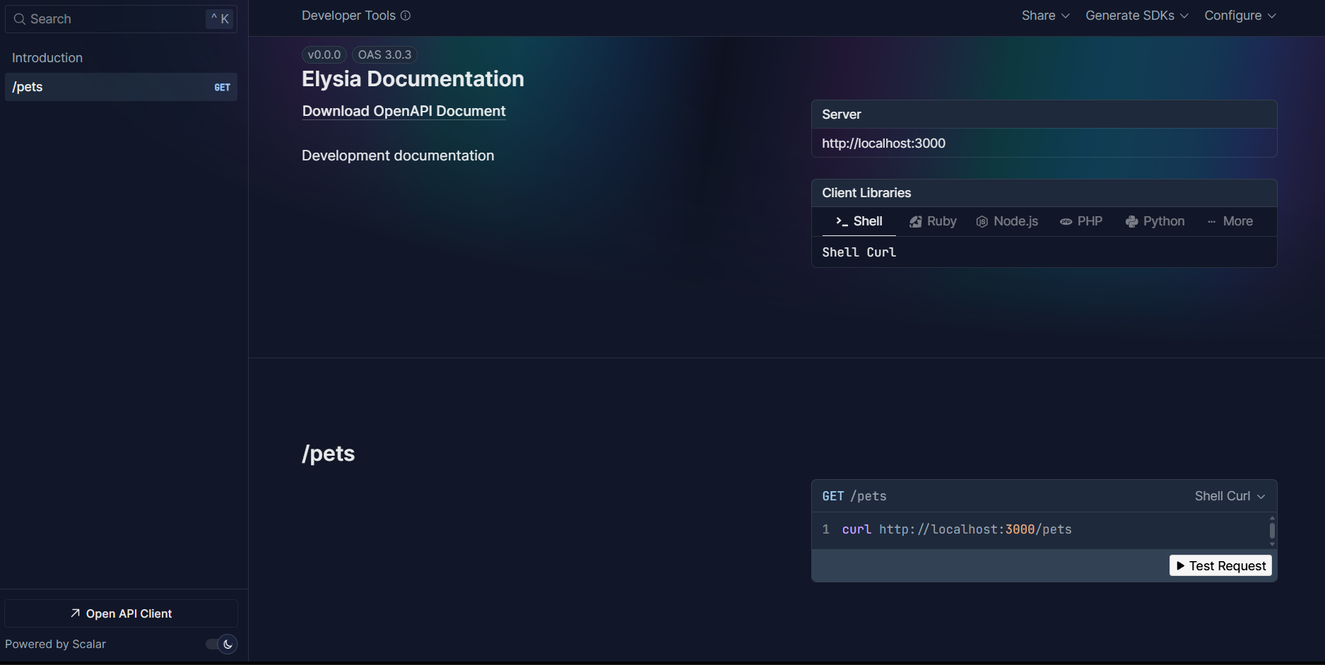 using openaip docs with elysiajs
