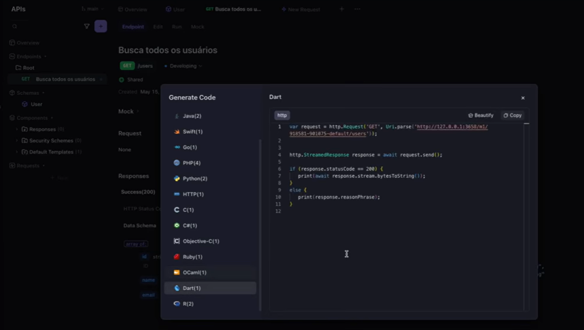 Dartコードを自動生成する