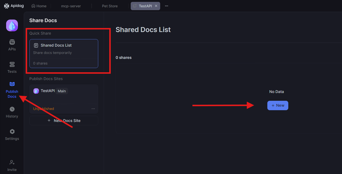 apidogを使った公開
