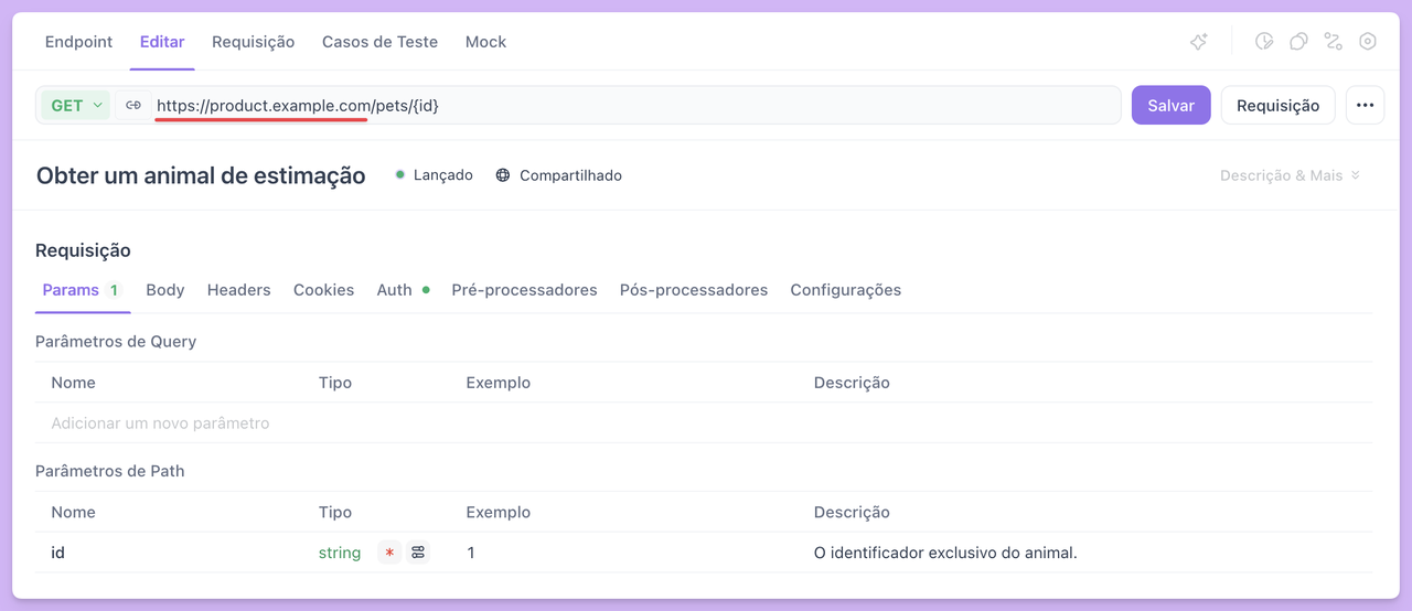 Incluir URLs Completas nos Endpoints