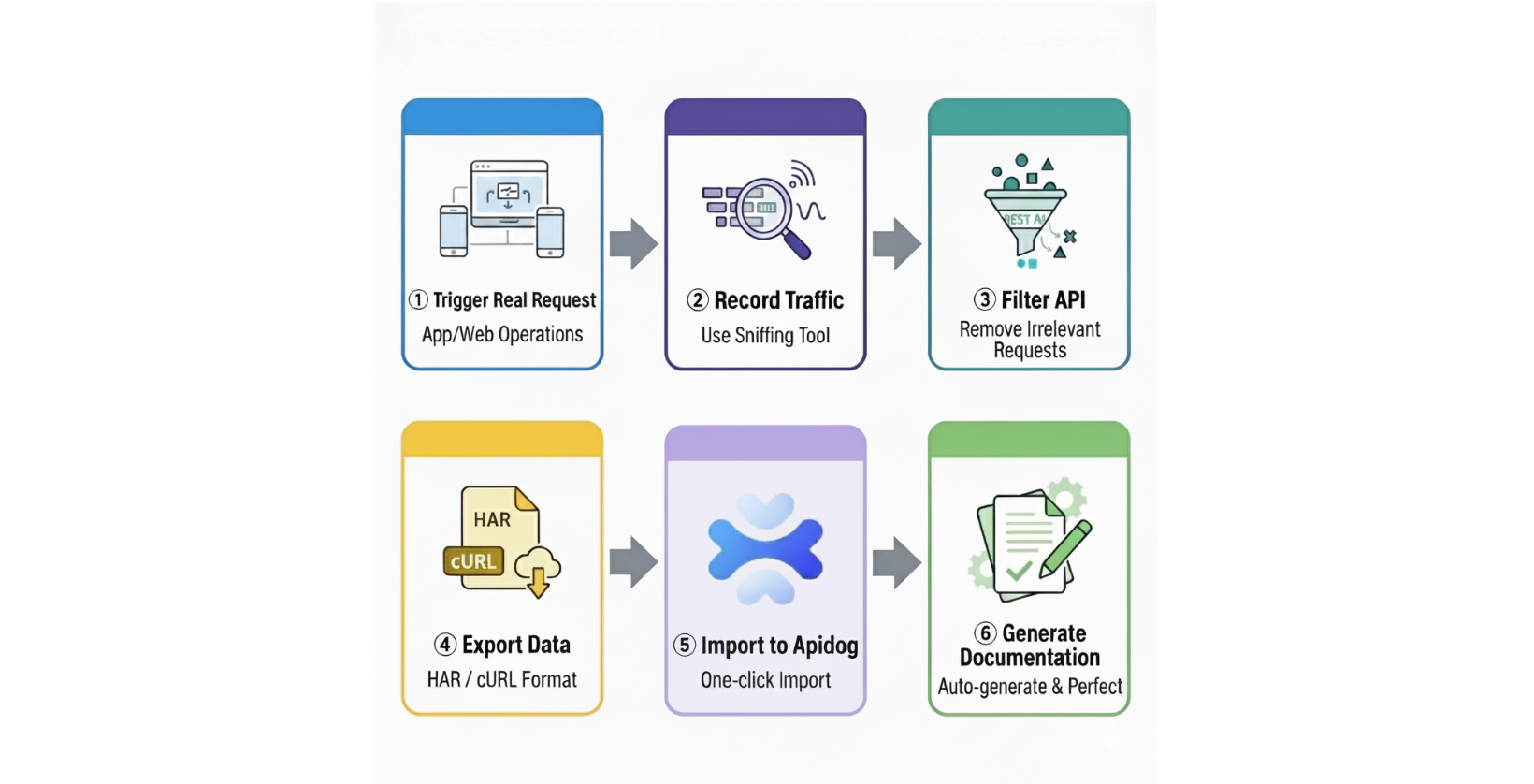 capture tools and Apidog workflow