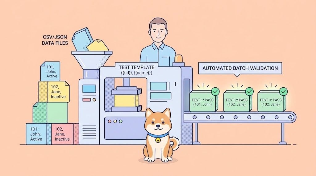 Which Tool for Data-driven API Testing with CSV or JSON