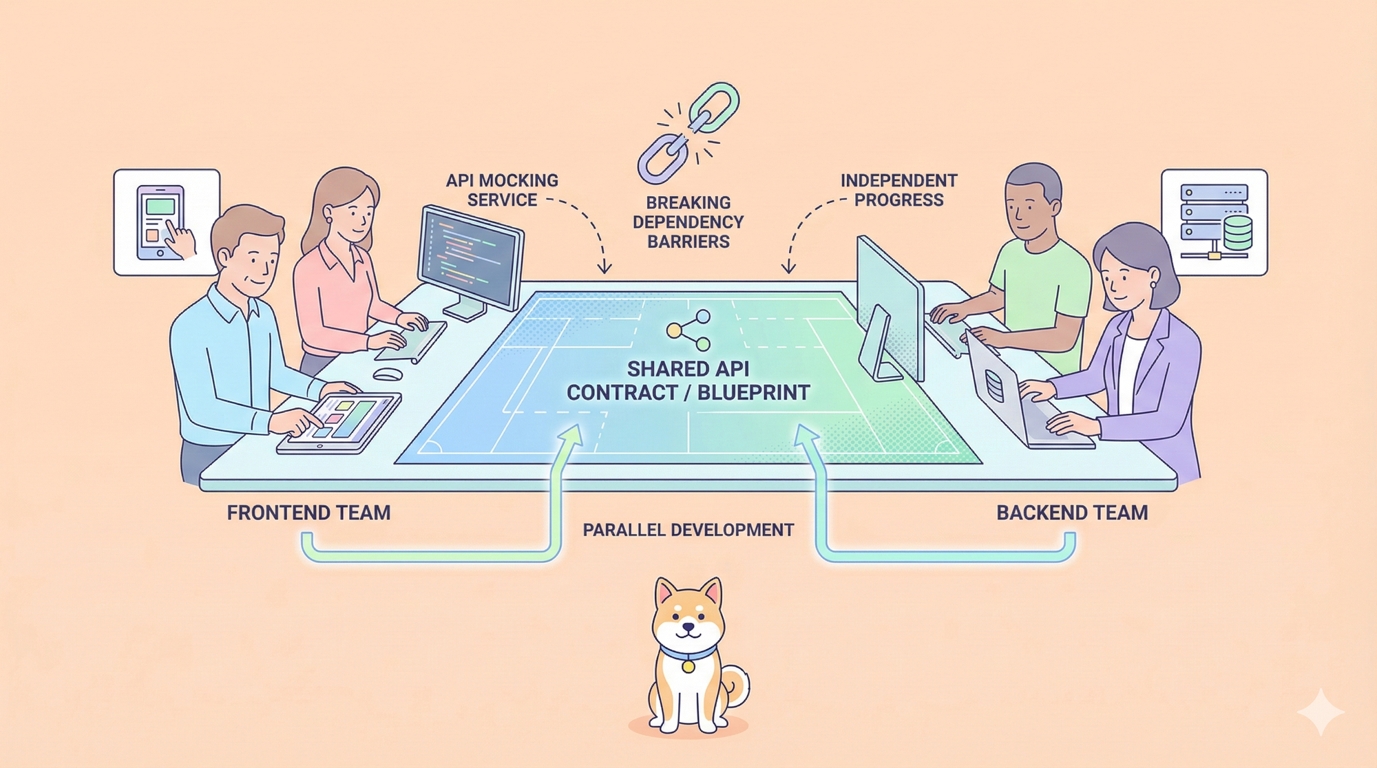無料APIモック作成ツール：コラボレーション機能付き