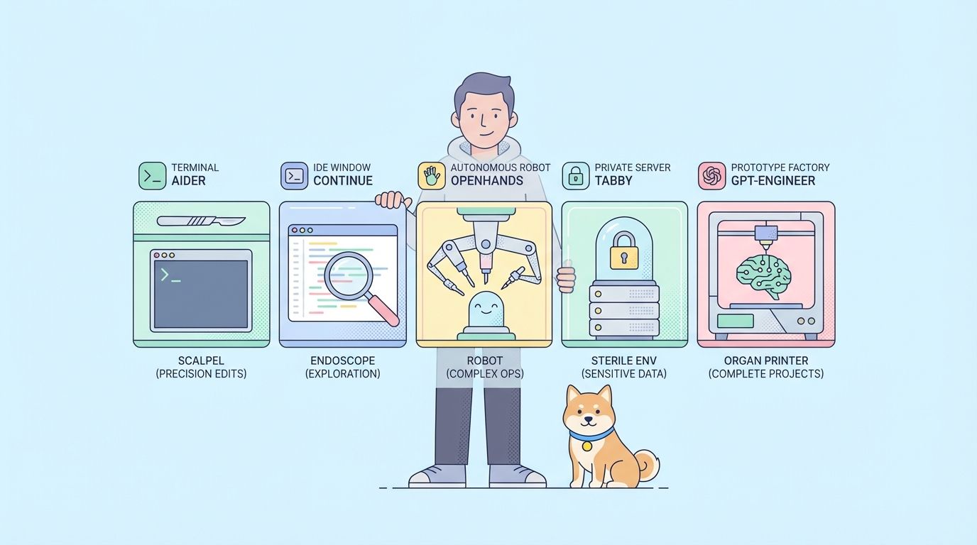 Top 5 Open Source Claude Code Alternatives in 2026