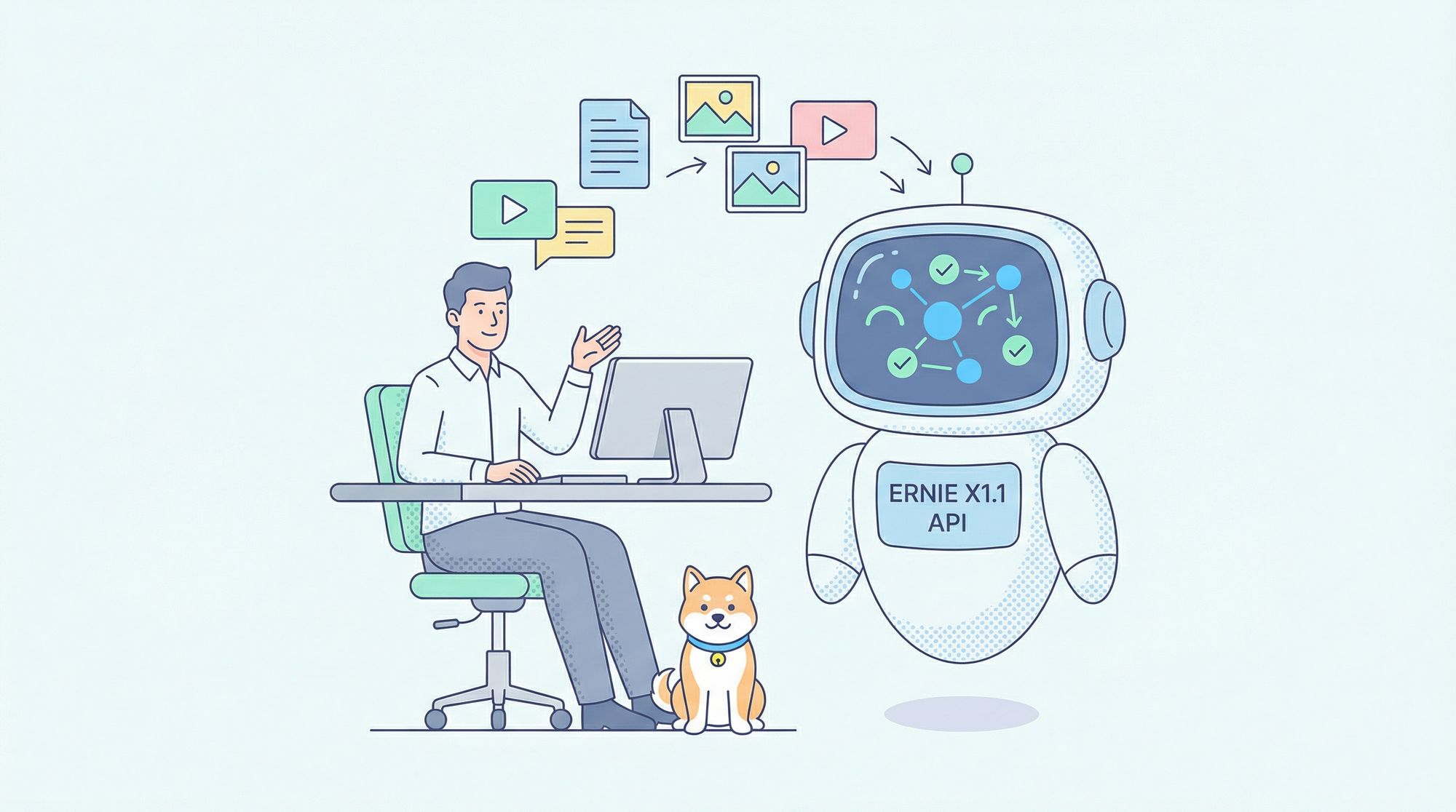 How to use ERNIE X1.1 API ?