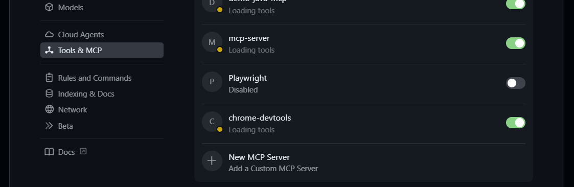 edit cursor mcp configuration