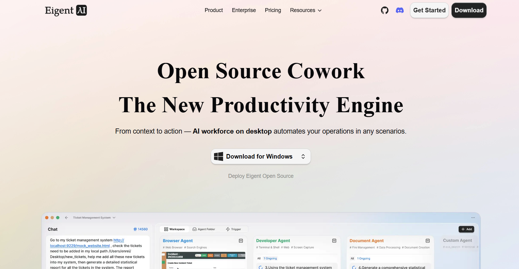 eigent official website