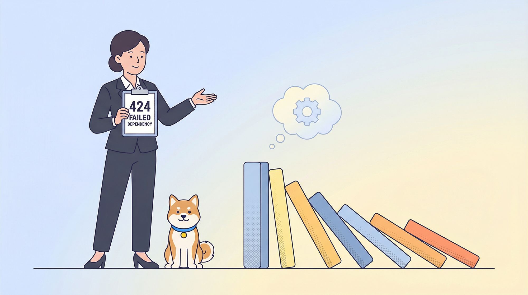 What Is Status Code 424: Failed Dependency? When One Failure Dooms Them All