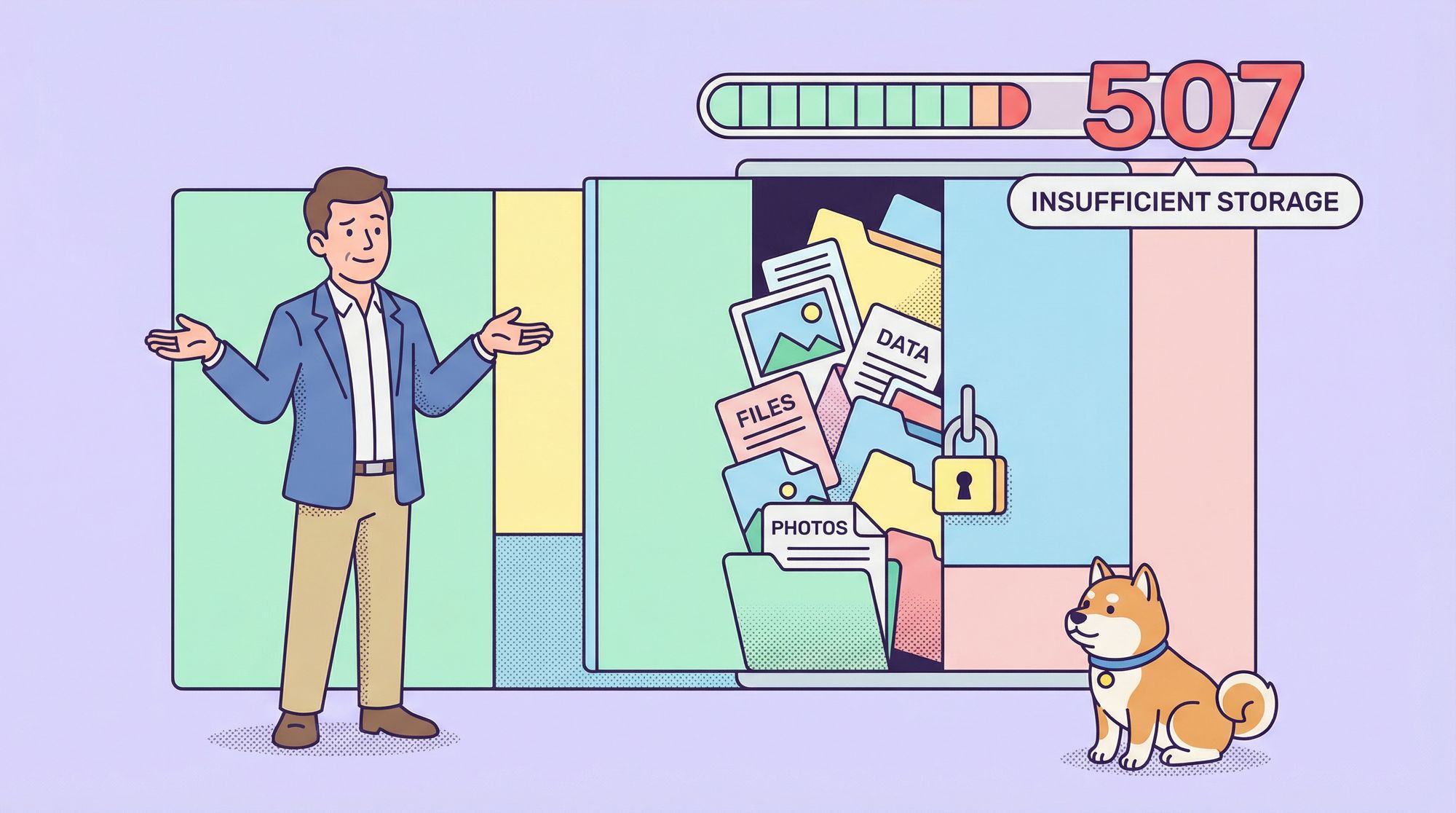What Is Status Code 507: Insufficient Storage? The Digital Closet is Full