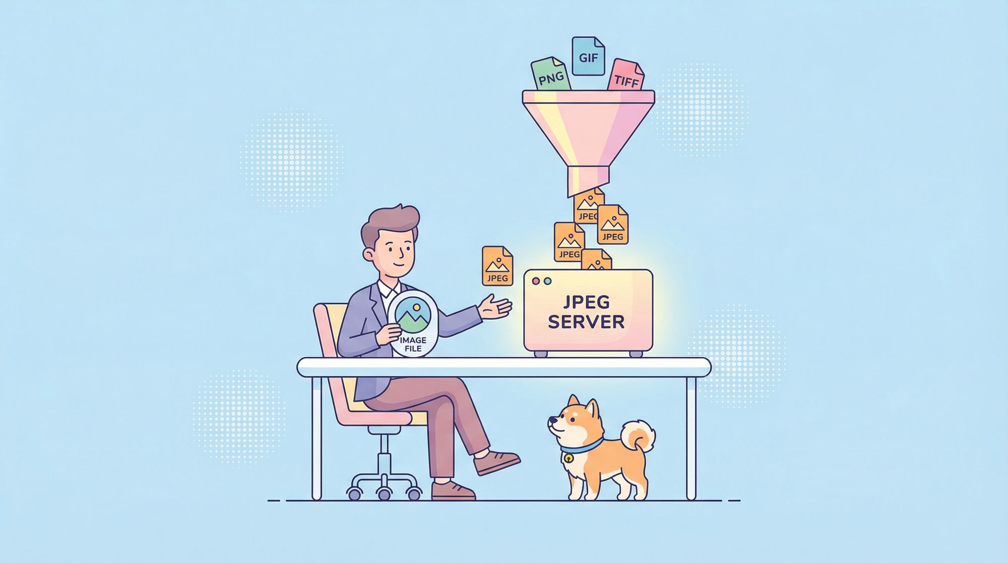 Converting Images to JPEG using Node.js & Apidog