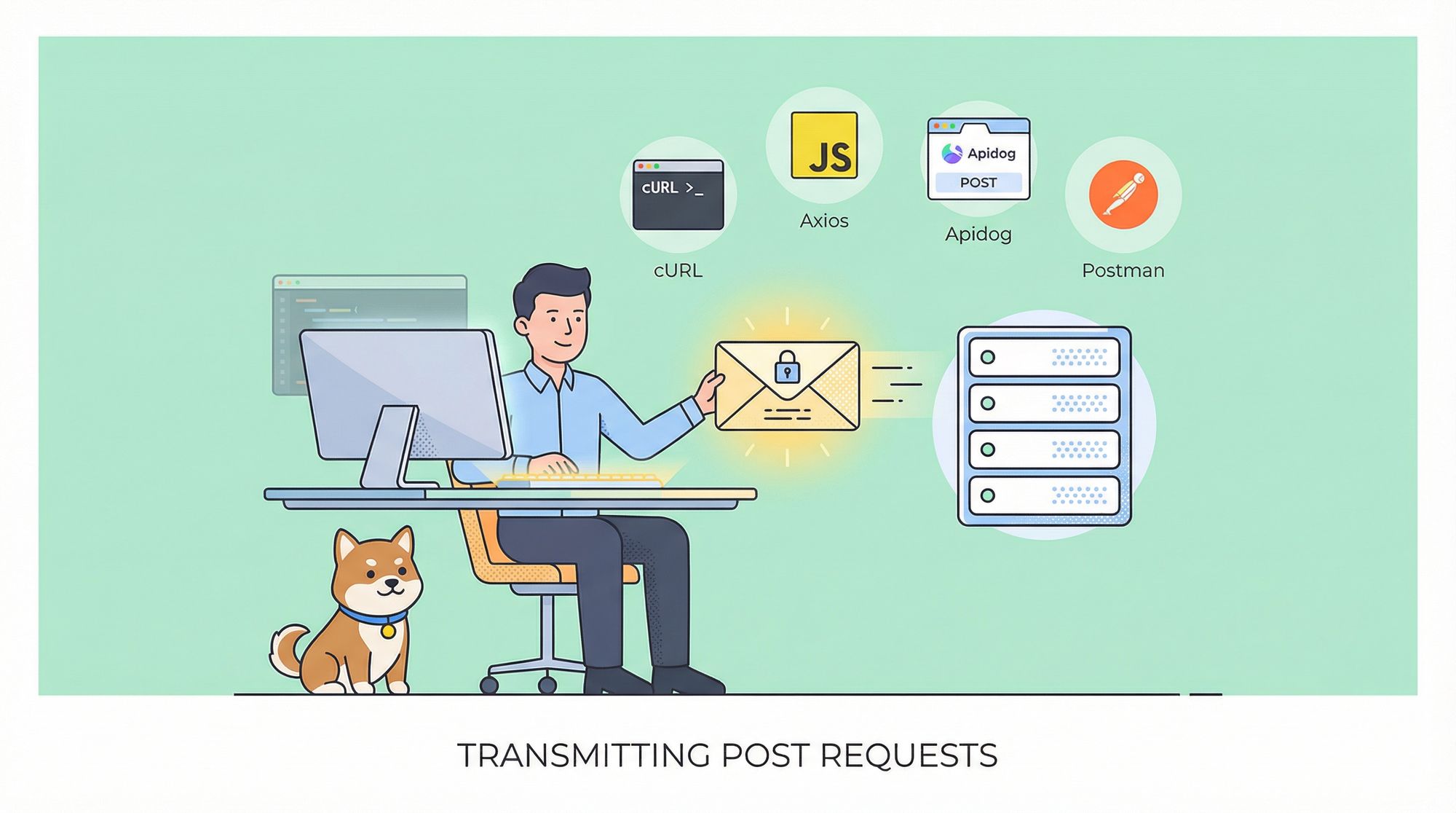How to Send an HTTP POST Requests with cURL/Axios/Postman
