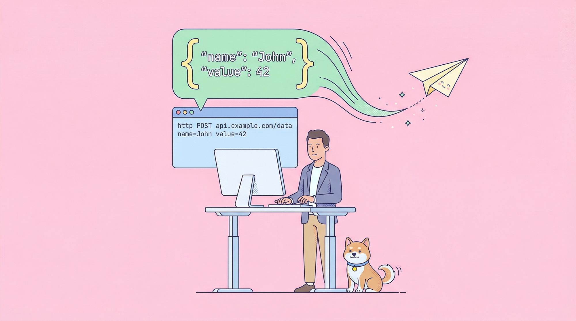 How to Post JSON Data with HTTPie?