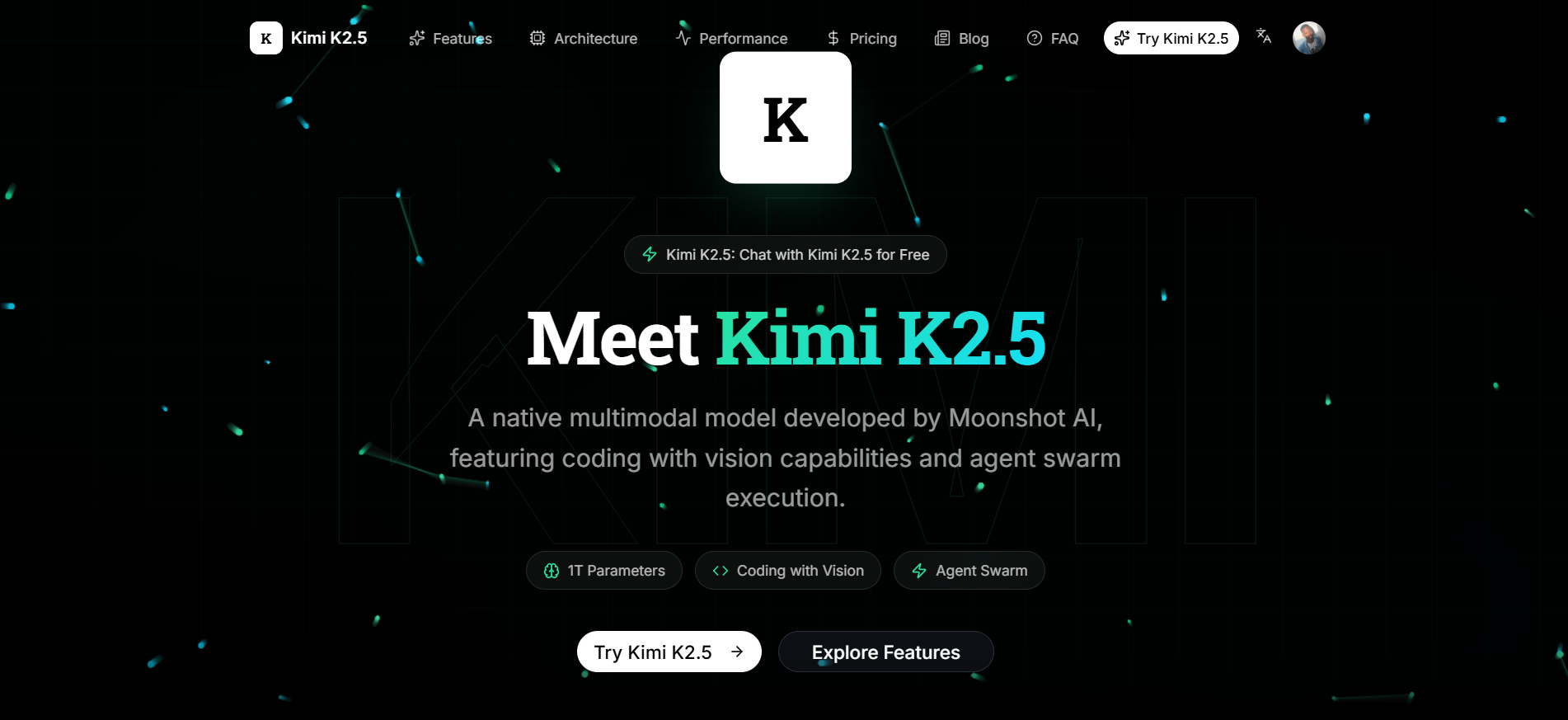 思考中のKimi K2.5