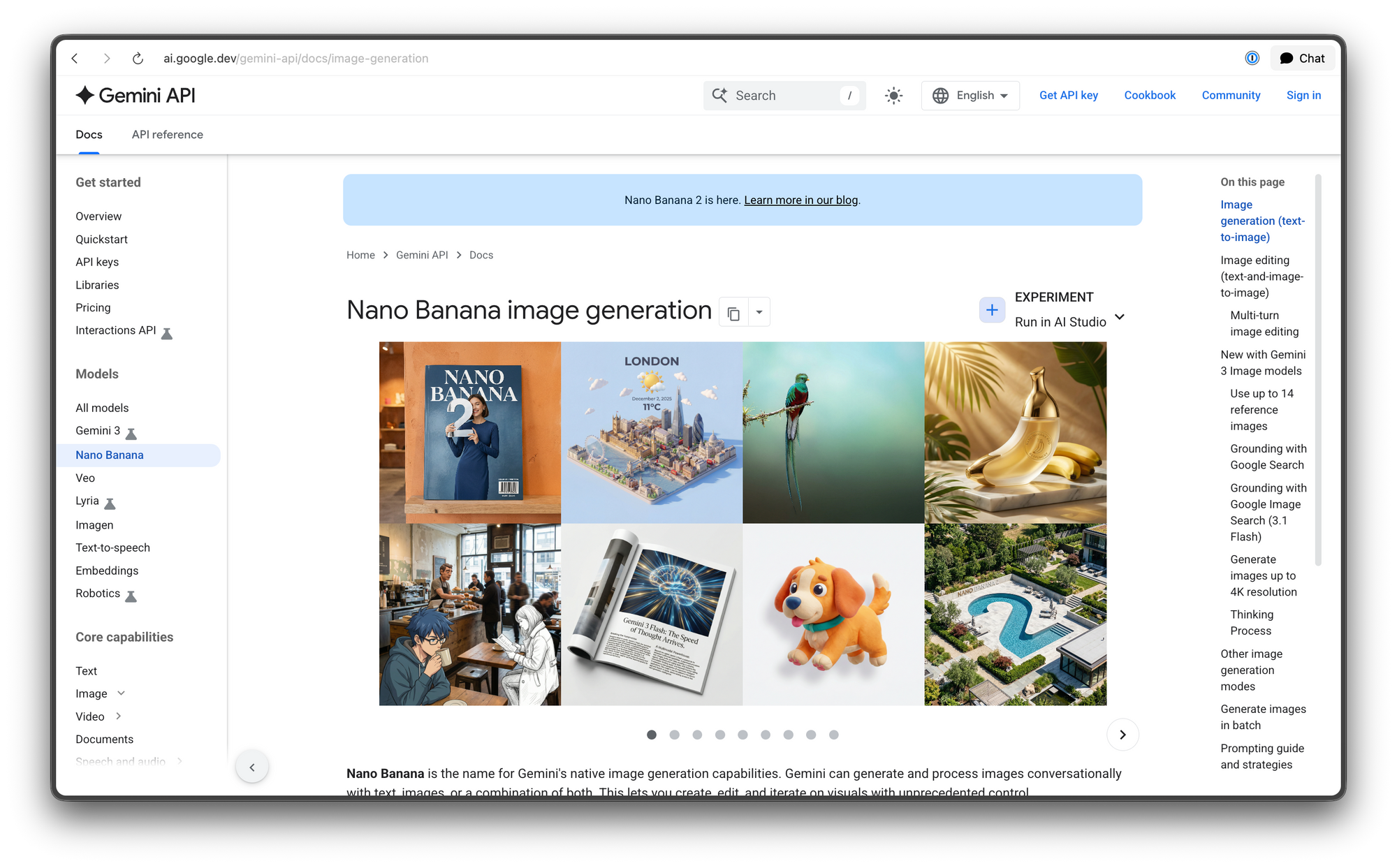 Nano Banana 2 in Gemini API
