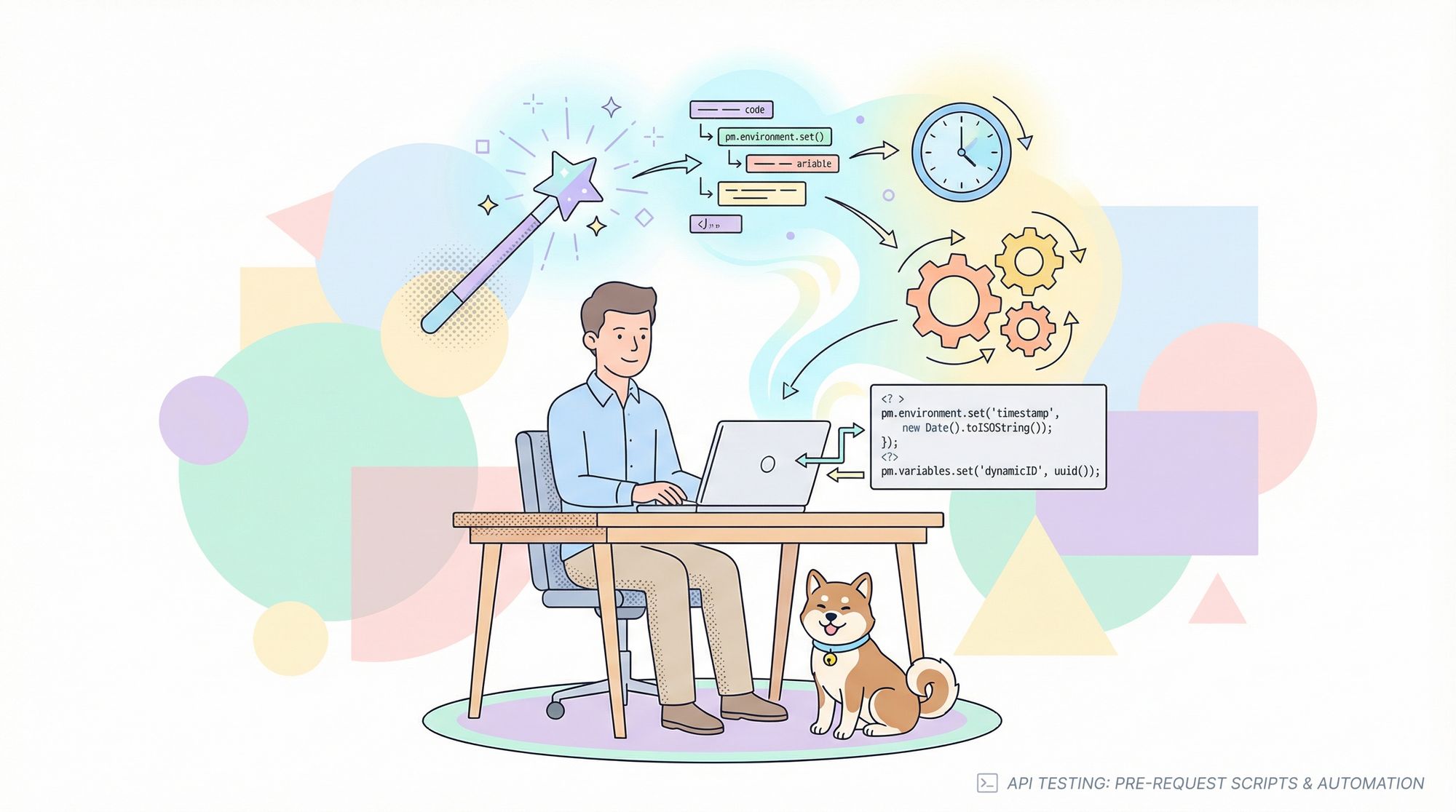 What are pre-request scripts in Postman, and how are they used?