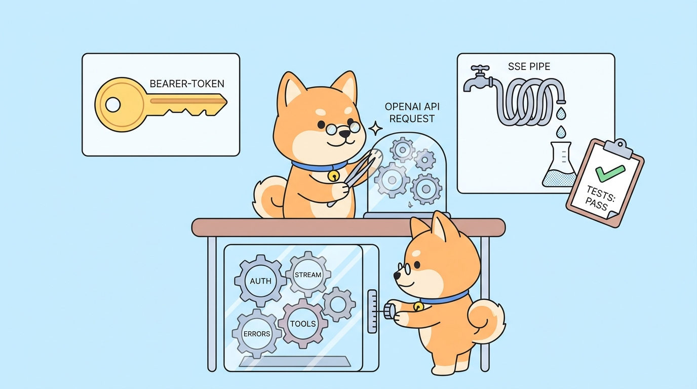 วิธีทดสอบ ChatGPT API ด้วย Apidog: การยืนยันตัวตน, สตรีมมิ่ง, เครื่องมือ และ CI