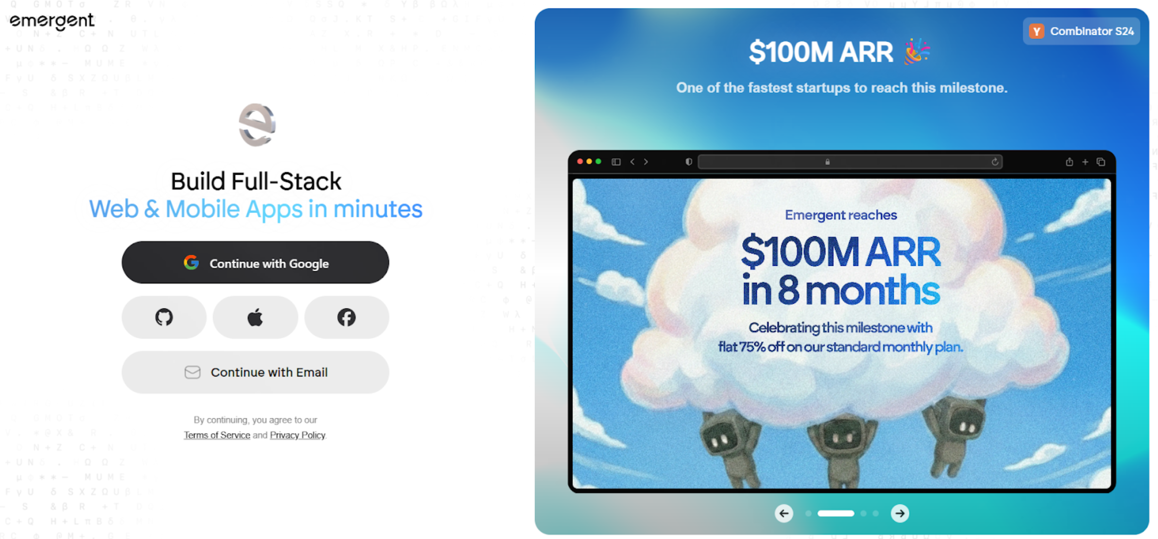 Emergent — AI-Driven Full-Stack App Generation