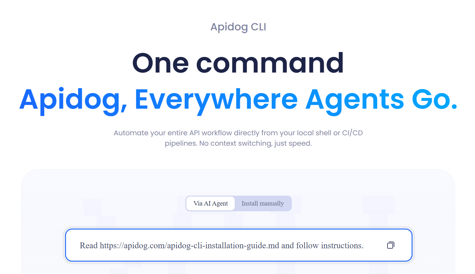 Apidog CLI