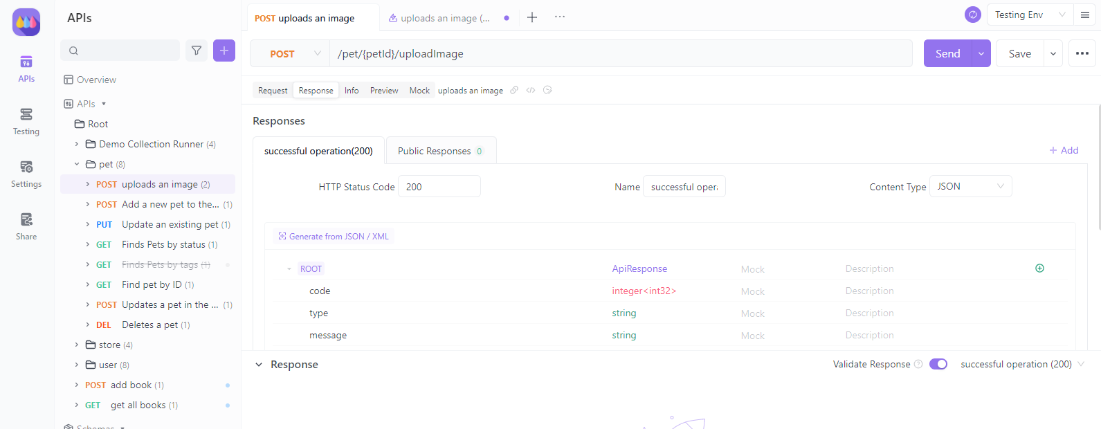 Configure suas APIs