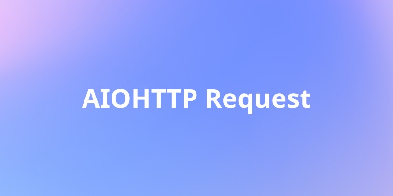 aiohttp request