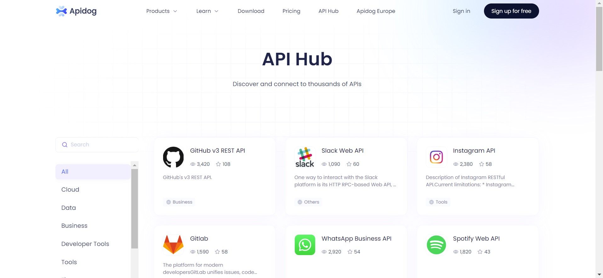 apidog apihub