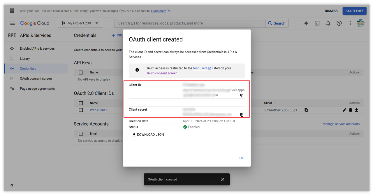 Google OAuth 2.0認証でサードパーティサイトのログインに連携