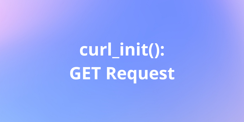 curl init get request