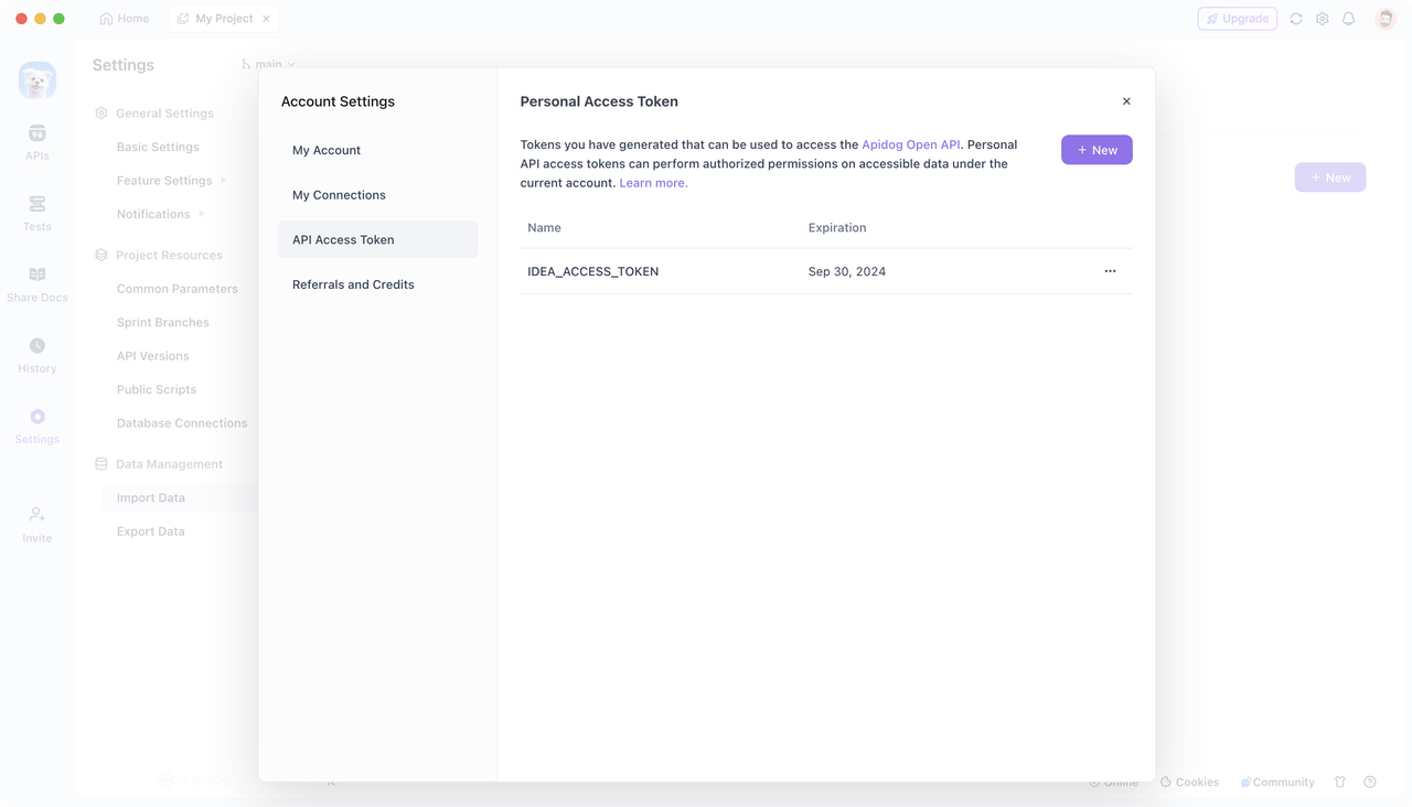 API Access Token