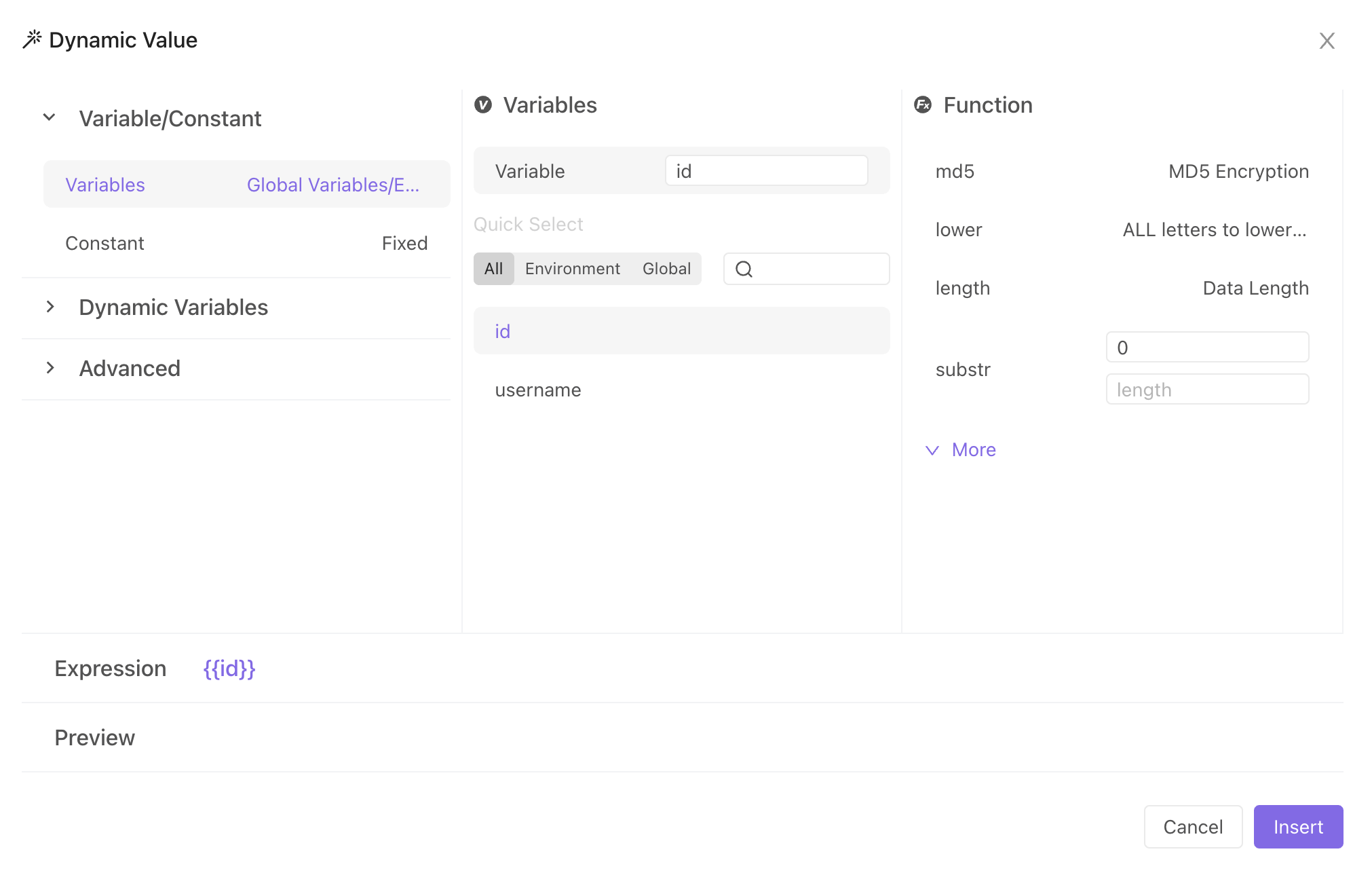 Dynamic Variables Random Parameters Apidog
