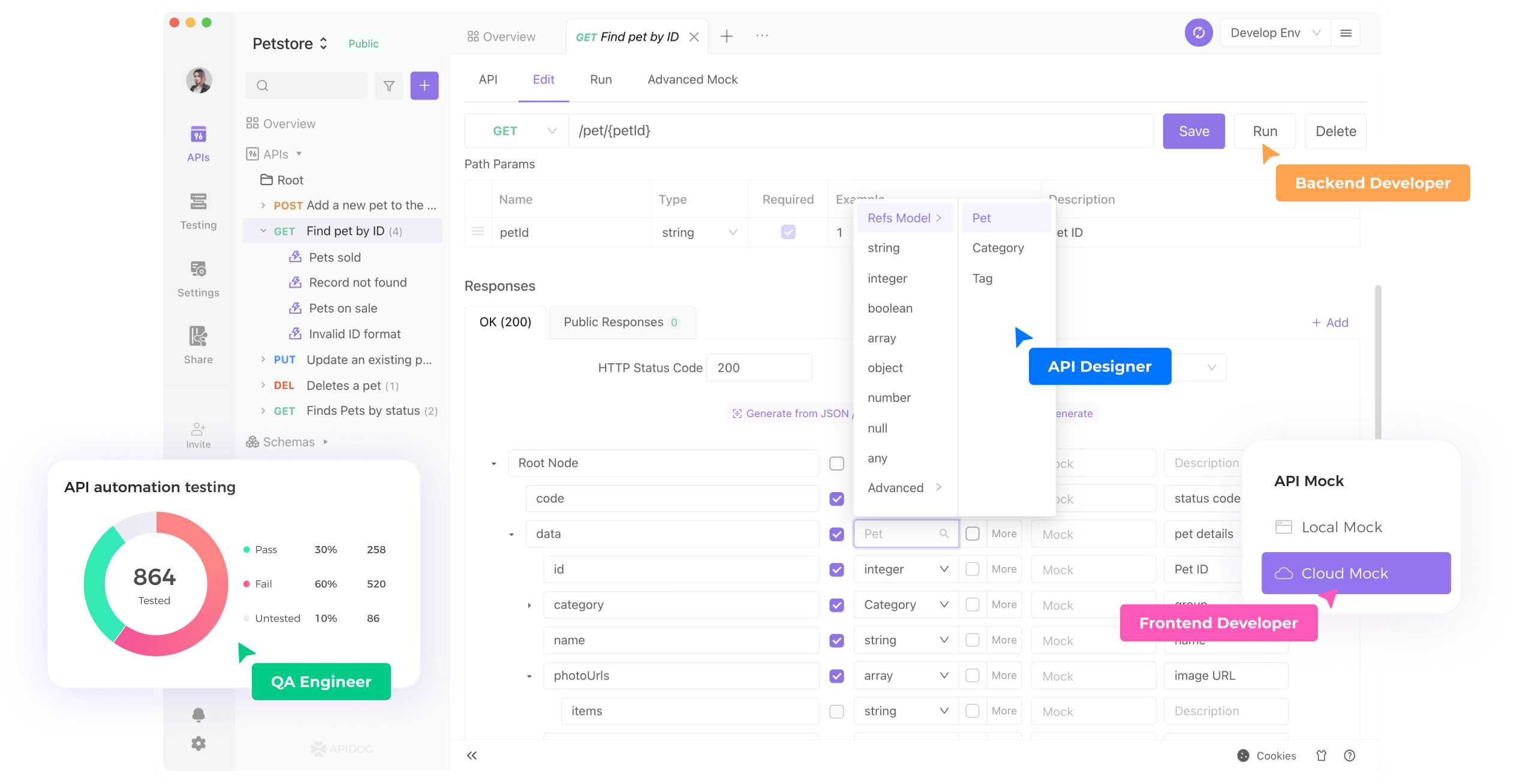 Apidog - Design, Document, Debug, Test, Mock APIs together