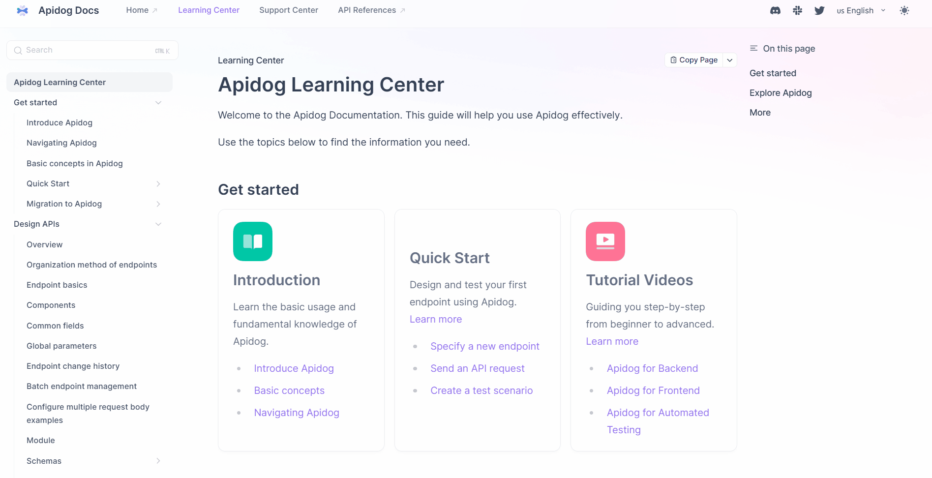 Apidog help documentation